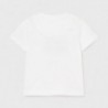 Koszulka z krótkim rękawkiem dla chłopców Mayoral 1003-59 Biała