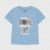 Koszulka z krótkim rękawkiem dla chłopców Mayoral 1003-60 Błękitna