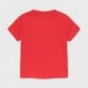 Koszulka z krótkim rękawkiem dla chłopców Mayoral 1007-12 Czerwona
