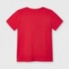 Koszulka z cekinami dla chłopców Mayoral 3048-62 Czerwony