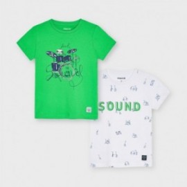 Zestaw 2 koszulki dla chłopca Mayoral 3050-73 Zielony