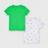 Zestaw 2 koszulki dla chłopca Mayoral 3050-73 Zielony