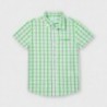 Koszula w kratę dla chłopca Mayoral 3123-89 Zielony