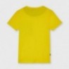 Koszulka z kieszonką chłopięca Mayoral 6085-43 Żółty