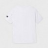 Koszulka z krótkim rękawem chłopięca Mayoral 6088-19 Biały