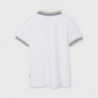 Koszulka polo dla chłopaka Mayoral 6104-89 Biały
