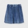 Spódnica plisowana jeans dziewczęca Mayoral 6905-5 Niebieski