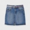 Spódnica jeansowa dla dziewczyny Mayoral 6907-15 Niebieski