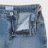 Spódnica jeansowa dla dziewczyny Mayoral 6907-15 Niebieski