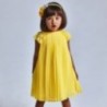 Sukienka plisowana dziewczęca Mayoral 3911-68 żółta