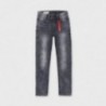 Spodnie jeansy chłopięce Mayoral 6555-19 Szary