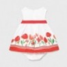 Sukienka elegancka dla dziewczynki Mayoral 1830-39 Czerwony