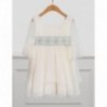 Sukienka tiulowa dla dziewczynki Abel & Lula 5022-42 Kremowy