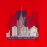Koszulka z długim rękawem chłopięca Mayoral 7049-80 Czerwony