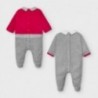 Komplet 2 piżamki dla chłopczyka Mayoral 2774-75 Czerwony/szary