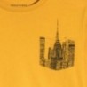 Koszulka z długim rękawem chłopięca Mayoral 7045-84 Żółty
