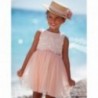Sukienka tiulowa dla dziewczynek Abel & Lula 5015-9 różowa