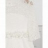 Sukienka z haftem dla dziewczynek Abel & Lula 5002-1 Biała