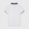 Koszulka polo dla chłopców Mayoral 6107-36 Biała