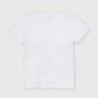 Koszulka z nadrukiem dla chłopców Mayoral 3040-56 Biały