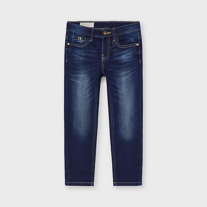 Spodnie jeansowe chłopięce Mayoral 3572-12 Granatowy