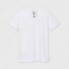 Koszulka z krótkim rękawem chłopięca Mayoral 6084-78 biała