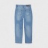 Spodnie jeans slouchy dla dziewczyny Mayoral 6549-88 jasno Niebieskie