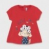 Koszulka z krótkim rękawem dla dziewczynki Mayoral 1088-56 Czerwony