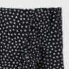 Spódnico-spodnie z falbanką dziewczynka Mayoral 6910-53 Czarne