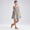 Sukienka z nadrukiem dla dziewczynki Mayoral 6946-6 kolorowa