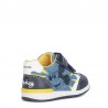 Buty sneakersy dla chłopca Geox B150RC-01385-C4277 kolor żółty/granat