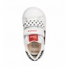 Buty sneakersy dla dziewczynek Geox B151HA-08502-C0404 kolor biało-czarny