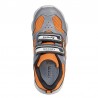 Sneakersy dla chłopaka Geox J024BC-014BU-C0036 kolor szary/pomarańcz