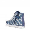 Sneakersy trampki dziewczęce Geox J0204B-000DS-C4005 kolor niebieski