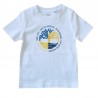 Koszulka z krótkim rękawem chłopięca TIMBERLAND T25R74-10B kolor biały