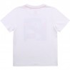 Koszulka z krótkim rękawem chłopięca TIMBERLAND T25R97-10B kolor biały