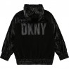 Kurtka przejściowa dziewczęca DKNY D36639-09B kolor czarny