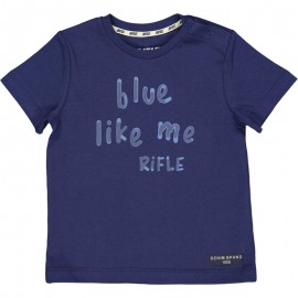 T-shirt dla chłopca RIFLE 24113-00 kolor granatowy
