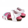 Sandały dziewczęce Garvalin 212430-B kolor biały