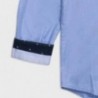 Koszula z długim rękawem chłopięca Mayoral 7134-94 Błękitny