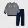 Komplet bluza i spodnie chłopięcy Mayoral 4813-91 Szary