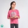 Koszulka z nadrukiem dziewczęca Mayoral 7076-67 Różowy