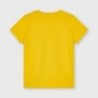 Koszulka z nadrukiem chłopięca Mayoral 3039-39 Żółty