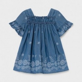 Sukienka jeansowa dla dziewczynki Mayoral 1981-5 Niebieski