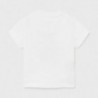 Koszulka z aplikacją chłopięca Mayoral 1001-49 Biały