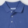 Koszulka polo gładka dla chłopców Mayoral 150-44 niebieska