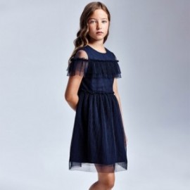 Sukienka tiulowa dla dziewczyny Mayoral 6923-10 Granatowy