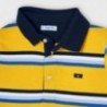 Koszulka polo w paski chłopięca Mayoral 3111-93 Żółty