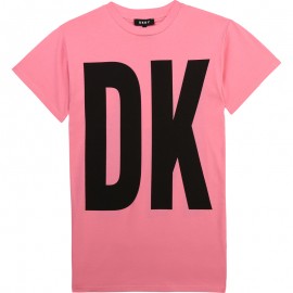 Sukienka sportowa dziewczęca DKNY D32777-44G kolor różowy