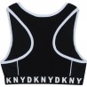 Top sportowy dziewczęcy DKNY D35R19-09B kolor czarny